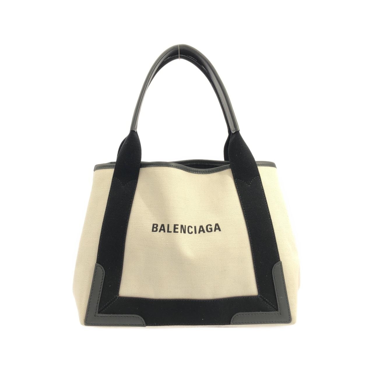 BALENCIAGA Women's Navy Small Cabas "Black"