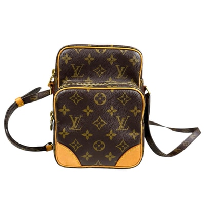 ルイヴィトン アマゾン モノグラム ショルダーバッグ モノグラムキャンバス M45236 ブラウン レディース LOUIS VUITTON 中古