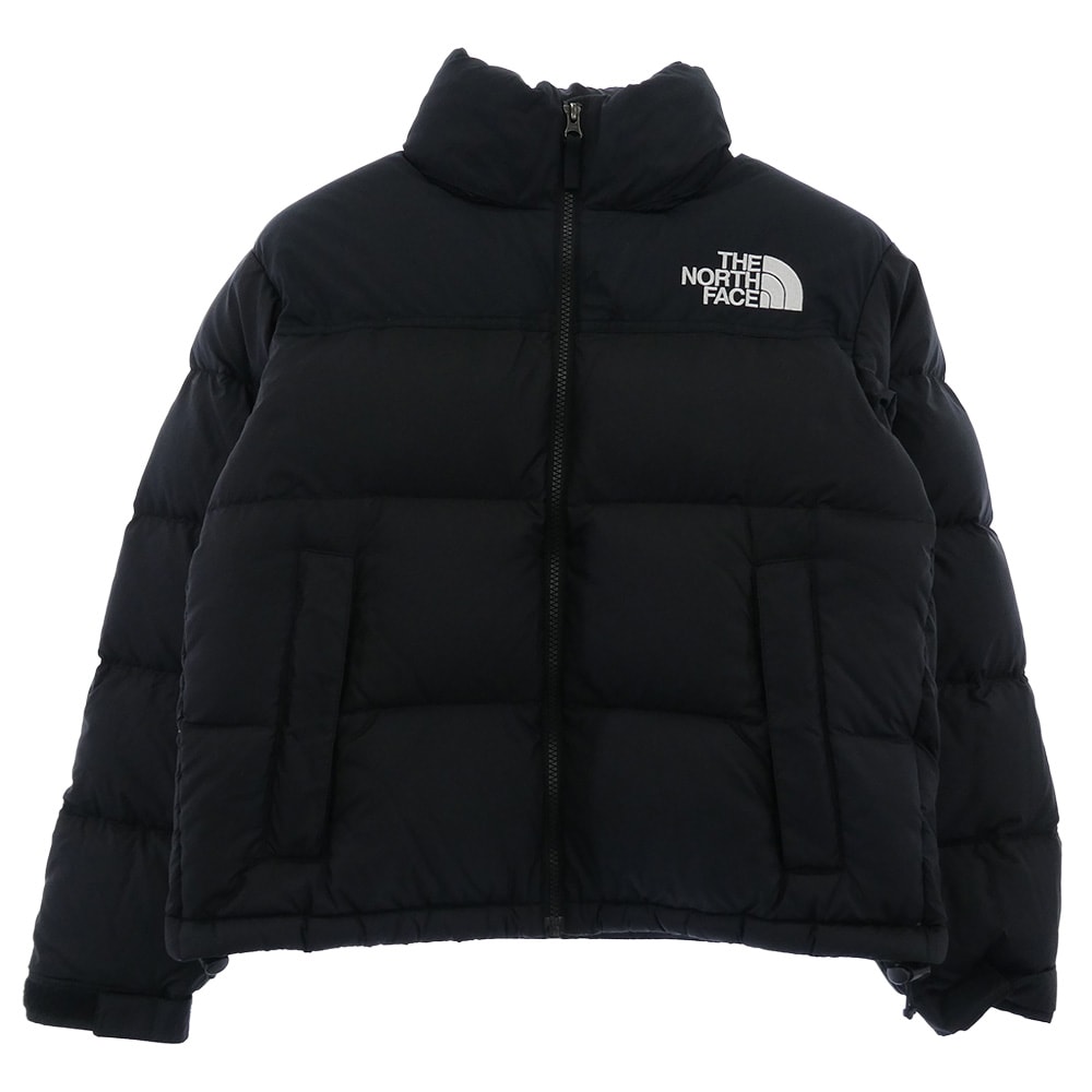 THE NORTH FACE ノースフェイス ダウンジャケット NDW91952 SHORT NUPTSE JACKET ショート ヌプシ ダウン ジャケット ブラック系 S【中古】