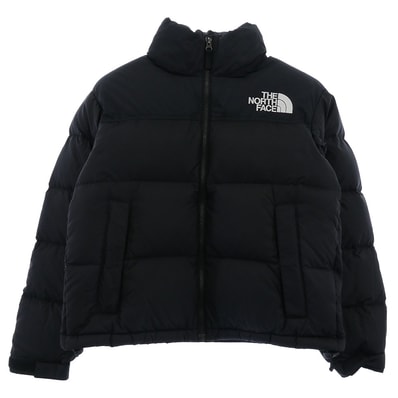 THE NORTH FACE ノースフェイス ダウンジャケット NDW91952 SHORT NUPTSE JACKET ショート ヌプシ ダウン ジャケット ブラック系 S【中古】