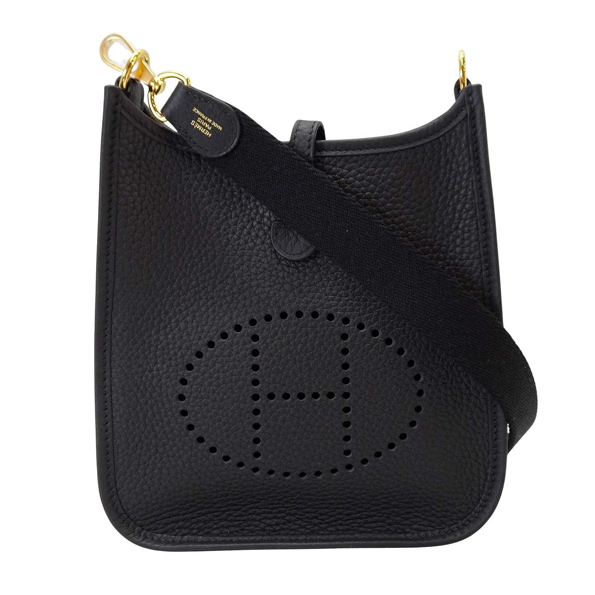 HERMES エルメス ショルダーバッグ エヴリン(エブリン) 16 TPM 黒 (ブラック) トリヨンクレマンス ゴールド金具 G刻印 新品