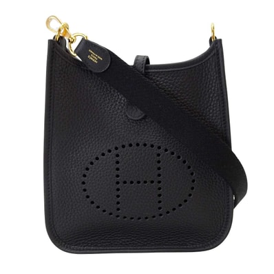 HERMES エルメス ショルダーバッグ エヴリン(エブリン) 16 TPM 黒 (ブラック) トリヨンクレマンス ゴールド金具 G刻印 新品