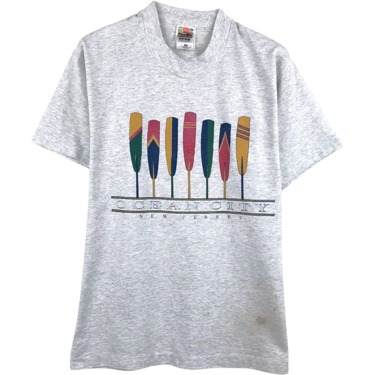 古着 90~00年代 フルーツオブザルーム FRUIT OF THE LOOM BEST プリントTシャツ USA製 メンズM相当 ヴィンテージ/eaa642244