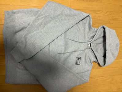 Stussy × Nike NRG Washed Hoodie (US Size) "Grey" DJ9488-063