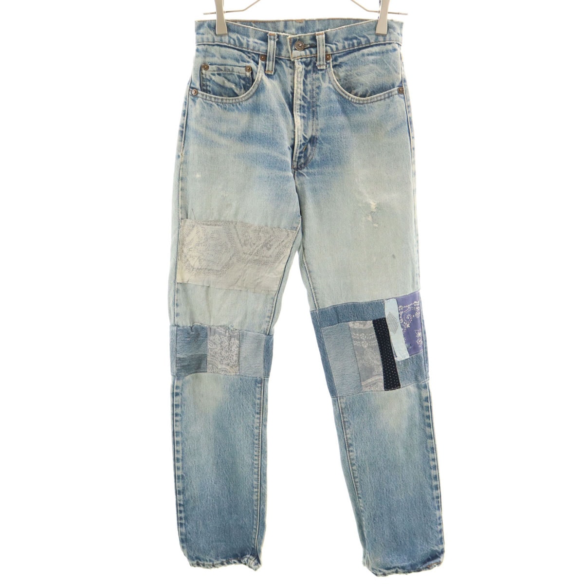 Levi's リーバイス 70s 505 66後期 ヴィンテージ 42タロン デニムパンツ W27 ウォッシュブルー ジーンズ