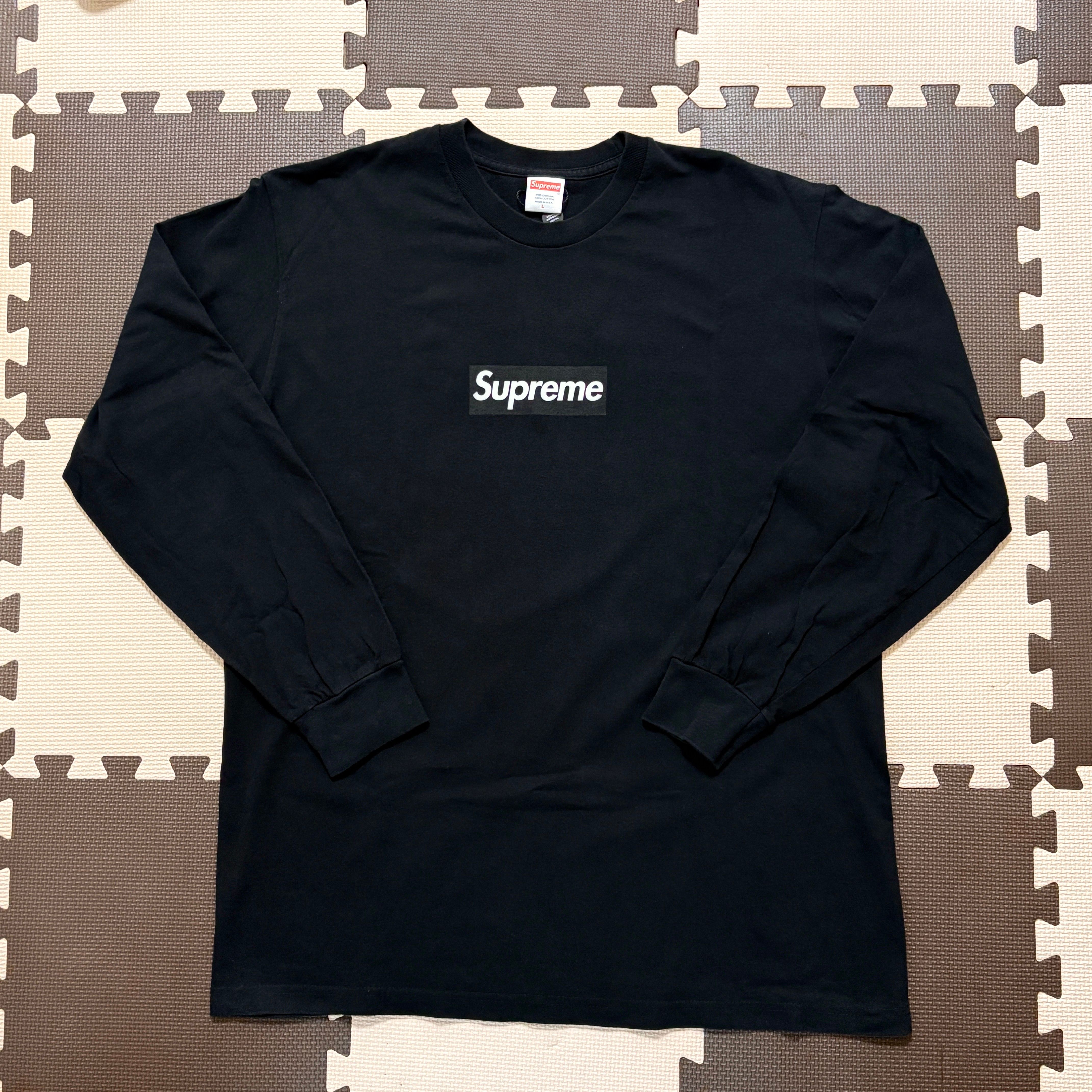 Supreme Box Logo L/S Tee "Black"