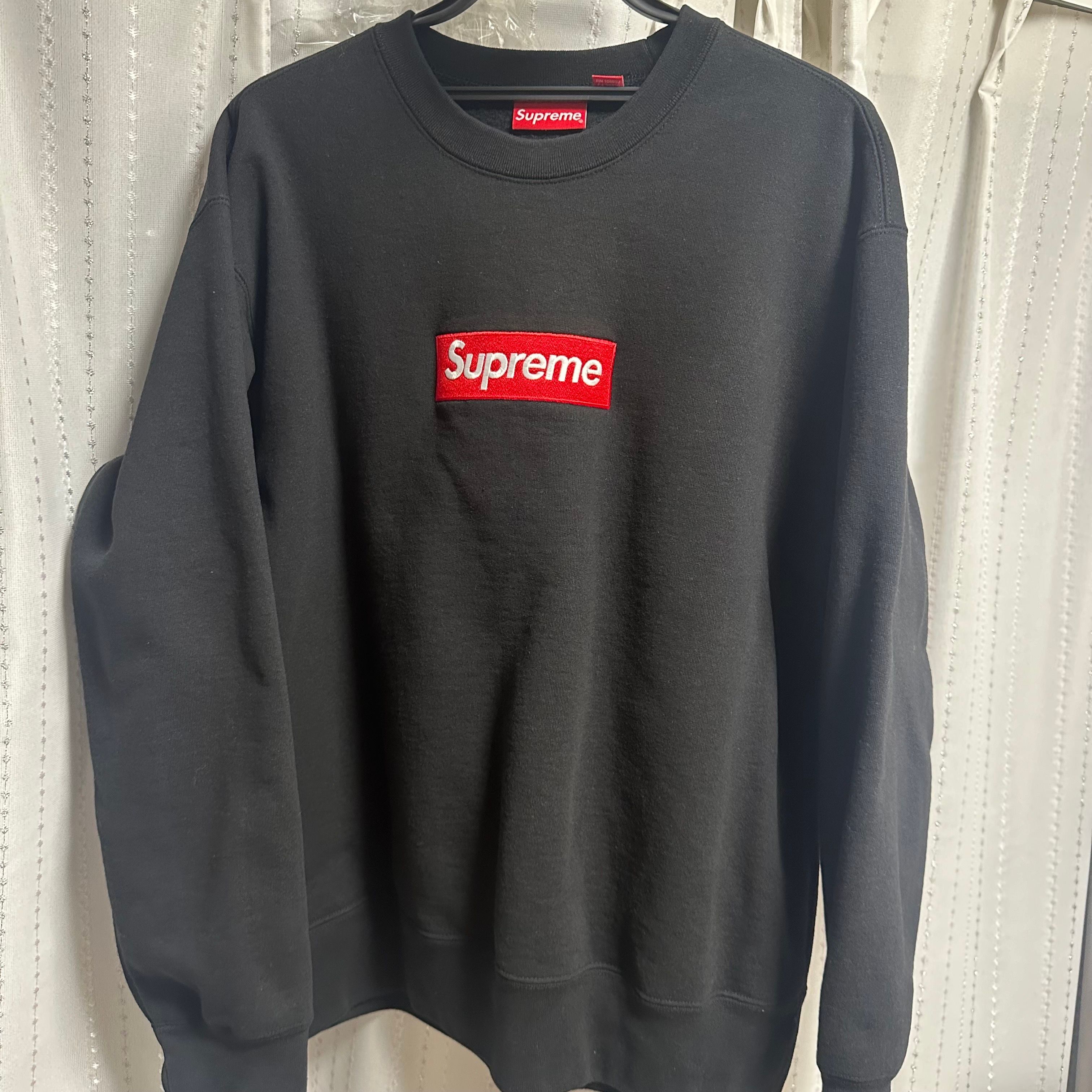 Supreme Box Logo Crewneck "Black" (22FW)