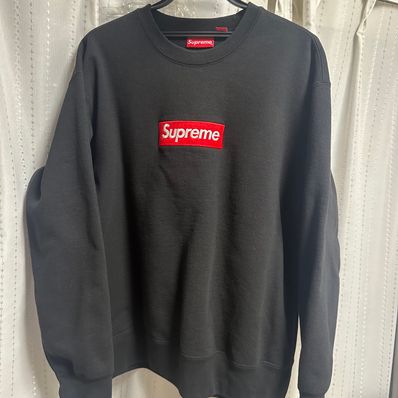Supreme Box Logo Crewneck "Black" (22FW)