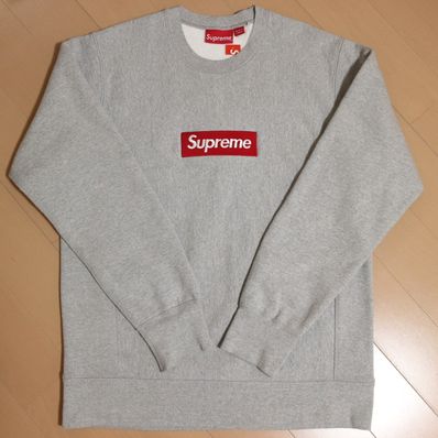 Supreme Box Logo Crewneck "Grey" (15FW)