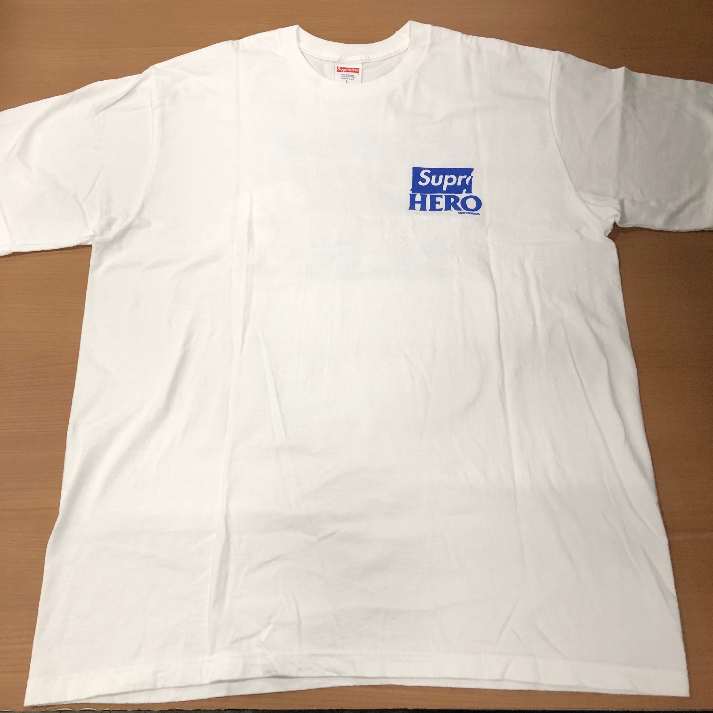 Supreme / ANTIHERO Dog Tee "White"
