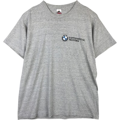 古着 90年代 フルーツオブザルーム FRUIT OF THE LOOM BMW アドバタイジングTシャツ USA製 メンズXL相当 ヴィンテージ/eaa648495