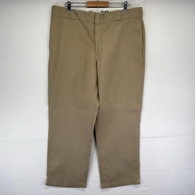 古着 ディッキーズ Dickies パンツ 874 チノパン 大きいサイズ ストレート ジッパーフライ W38×L30 ベージュ系 メンズ