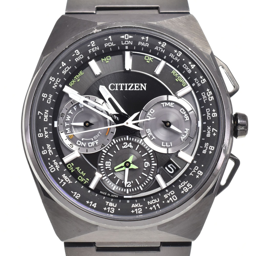値下 シチズン CITIZEN CC9004-51E/F900-TO21441 エコドライブ ソーラー電波 メンズ 箱・保証書付き 腕時計 G#146807