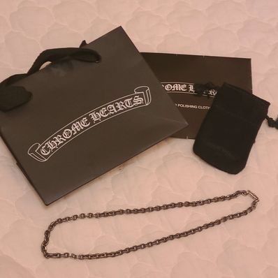 Chrome Hearts Paper Chain Necklace 45cm (18inch) "Silver"