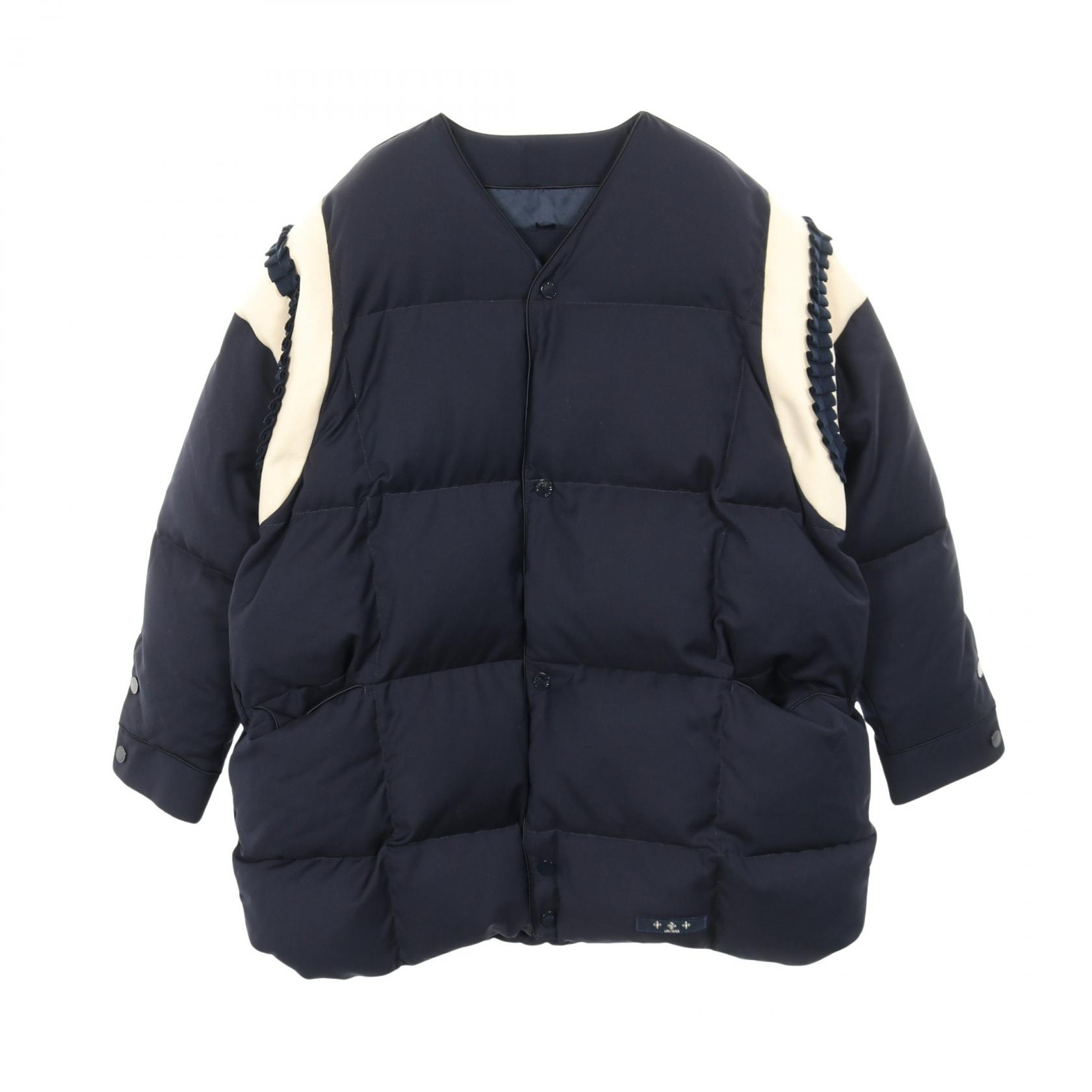 タトラス TATRAS TATRAS × KEVIN JAMES MORLEY ダウンジャケット 衣料品 アウター ウール レーヨン レディース ネイビー系 【中古】