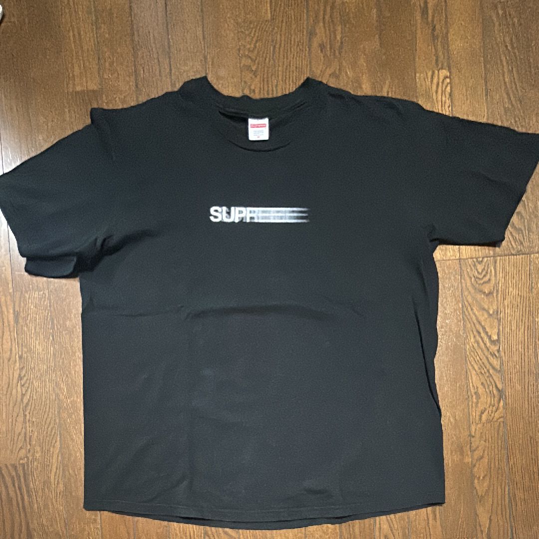 シュプリーム モーション ロゴ Tシャツ "ブラック" (23SS)