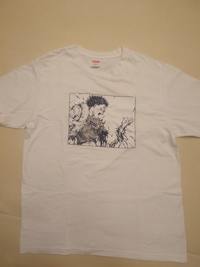 Supreme x AKIRA Arm Tee "White"