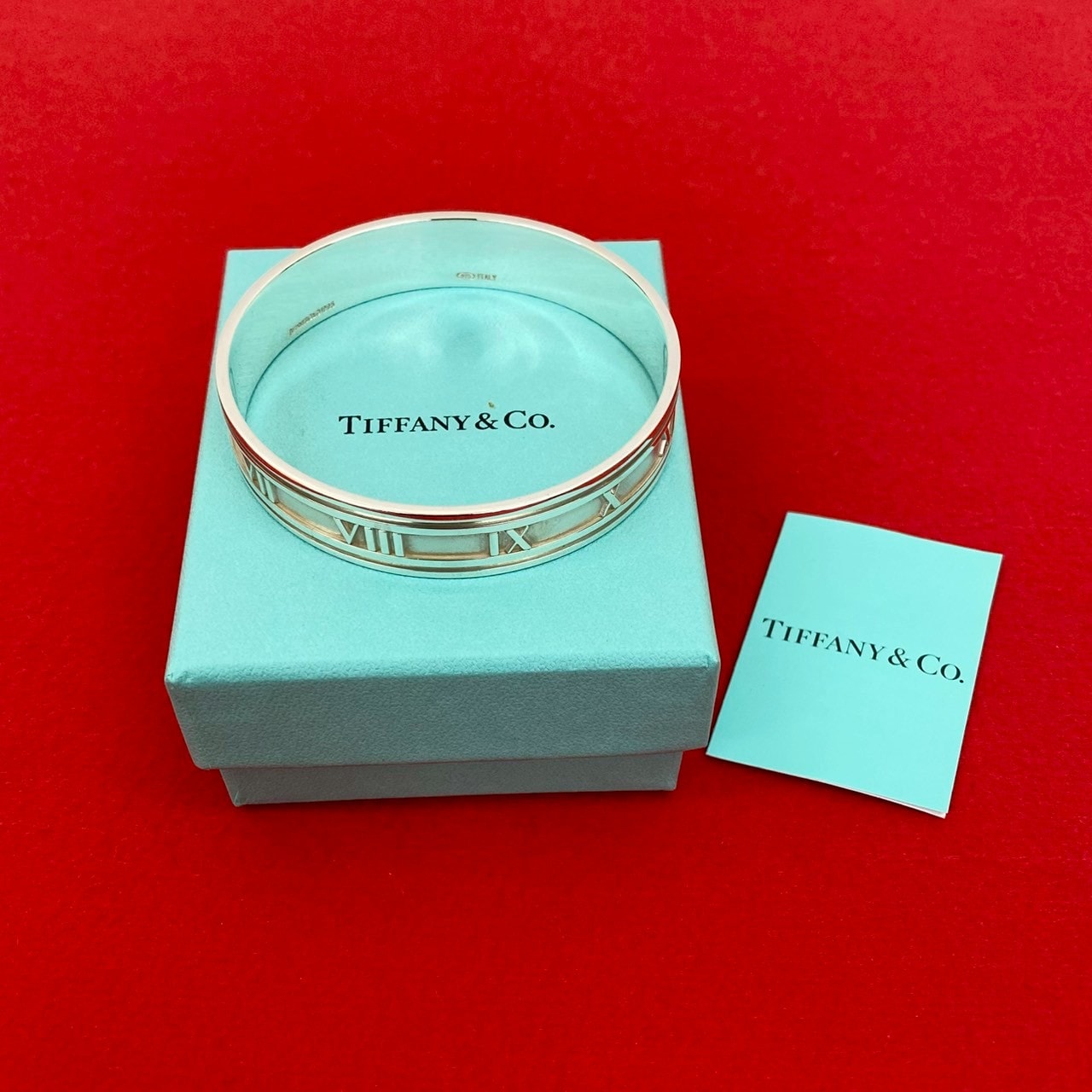 TIFFANY&Co. ティファニー アトラス バングル シルバー925 ブレスレット シルバー
 3266c