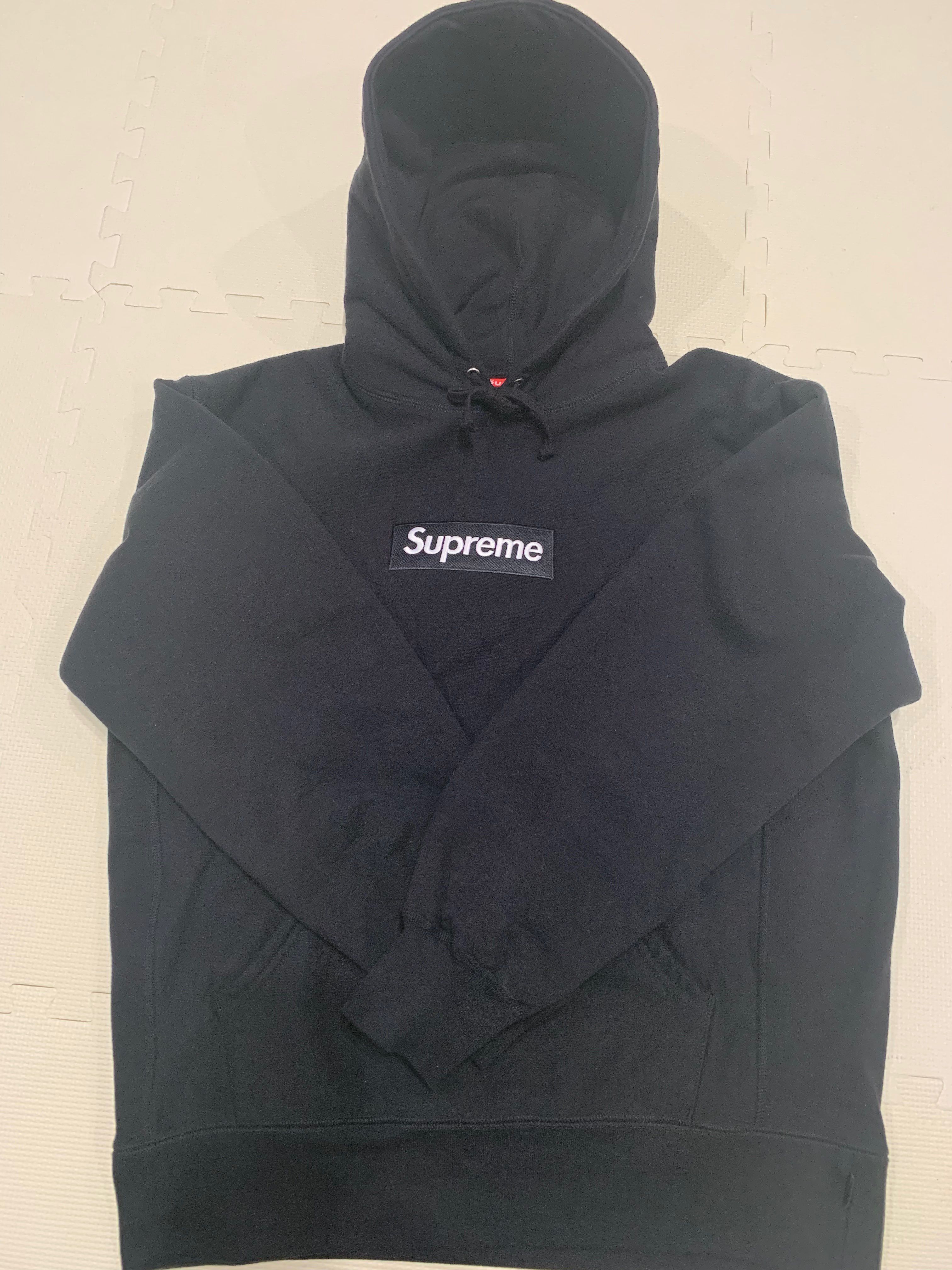 Supreme Box Logo Hooded Sweatshirt "Black" (21FW)