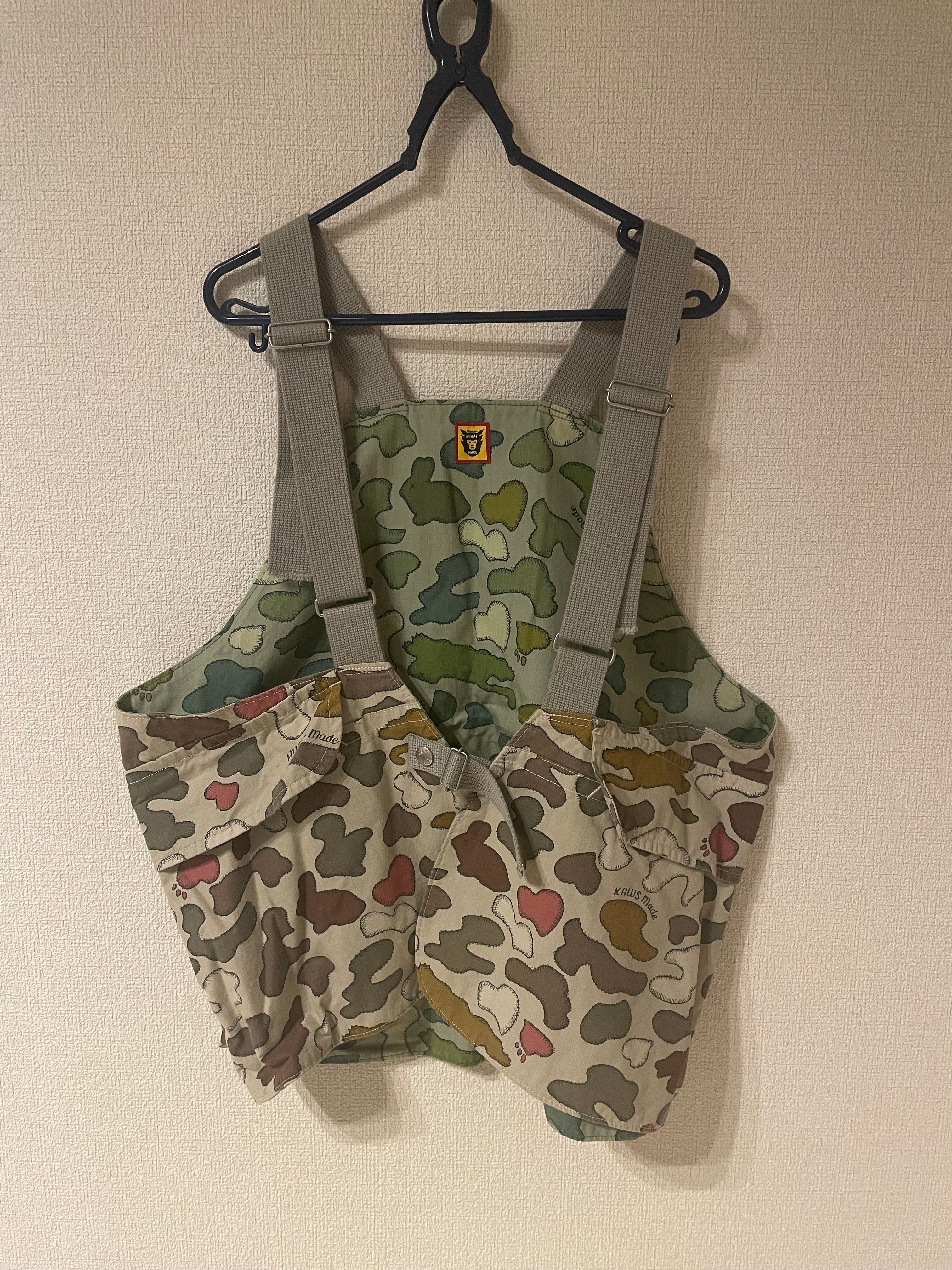 HUMAN MADE x KAWS Made Camo Vest "Brown"