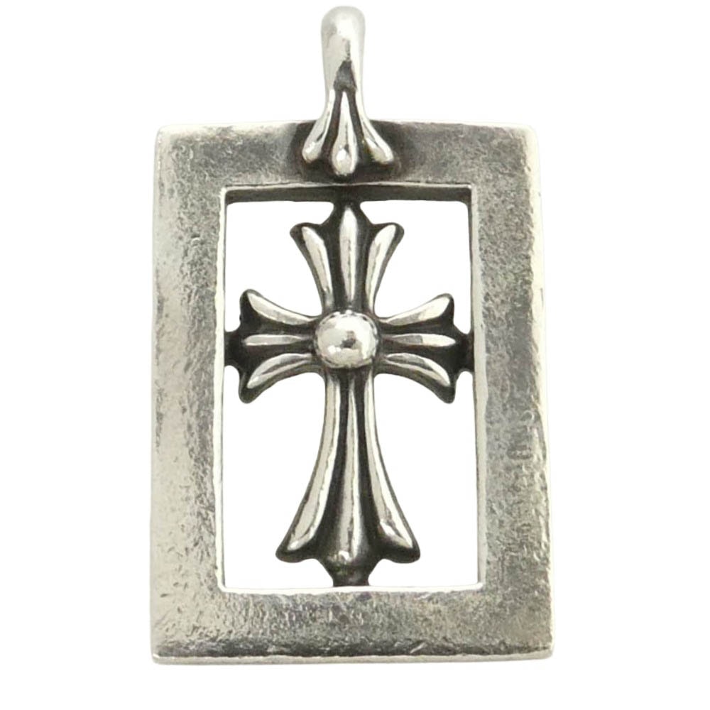 CHROME HEARTS クロムハーツ(原本無) FRMD OPN BBYFAT フレームドオープン トップ シルバー系【中古】