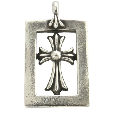 CHROME HEARTS クロムハーツ(原本無) FRMD OPN BBYFAT フレームドオープン トップ シルバー系【中古】