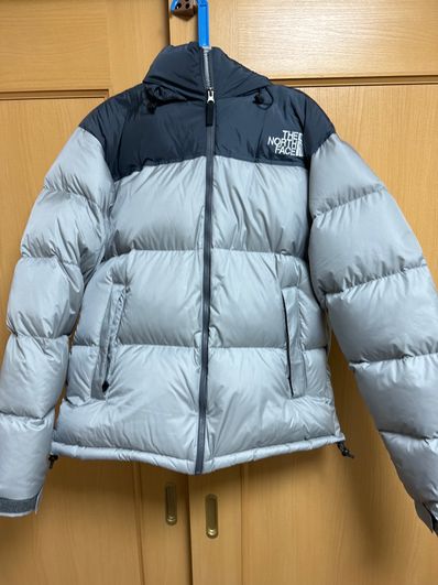 The North Face Nuptse Jacket 2022 "Vanadis Grey/Merde Grey"