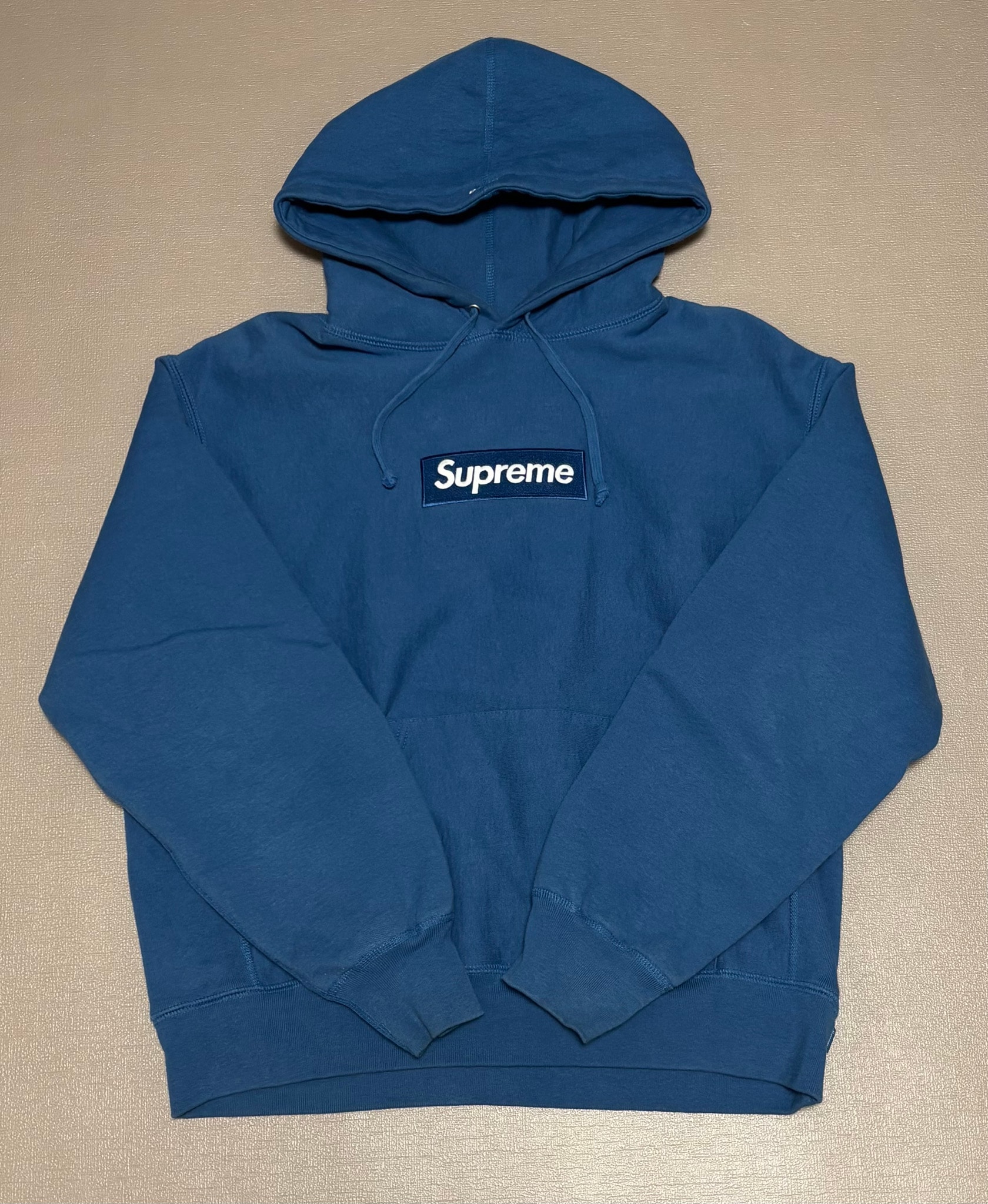 Supreme Box Logo Hooded Sweatshirt "Blue" (23FW)