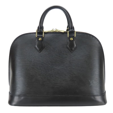 【中古】 ルイ・ヴィトン ハンドバッグ アルマ M52142 エピレザー ノワール ブラック ゴールド金具 シック レディース 女性 LOUIS VUITTON