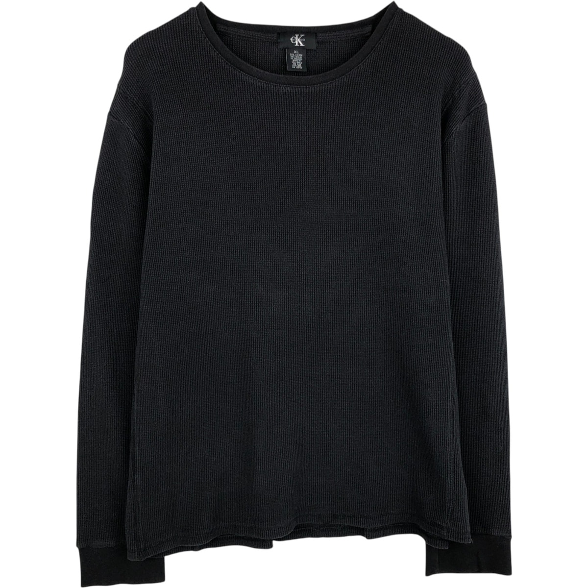 古着 カルバンクライン Calvin klein サーマルロンT ワッフル メンズL相当/eaa625312