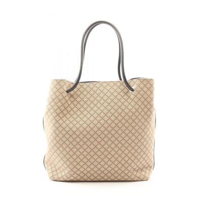 グッチ GUCCI ディアマンテ トートバッグ バッグ キャンバス レザー レディース ベージュ系 / ブラウン系 152279 【中古】
