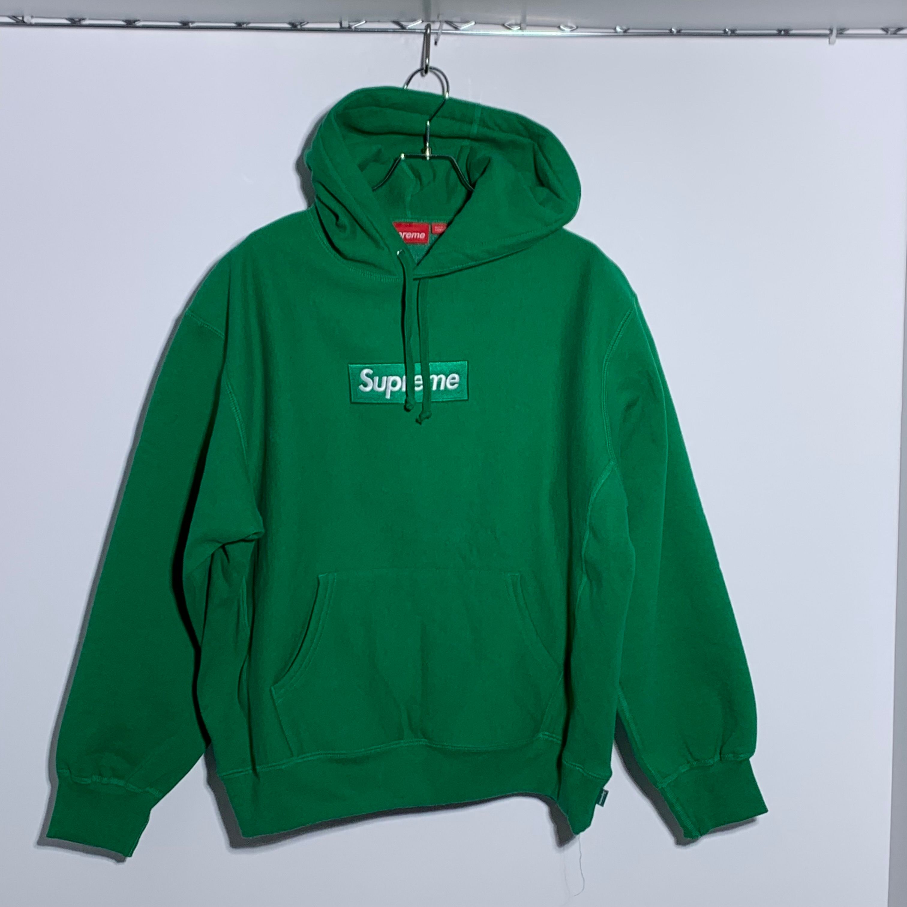 Supreme Box Logo Hooded Sweatshirt "Green" (24FW)