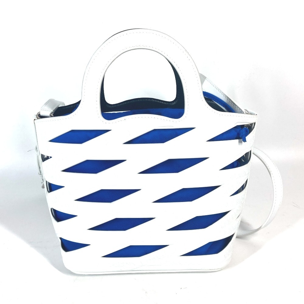 バレンシアガ BALENCIAGA 総柄 総ロゴ 630708 ポーチ付き カバン 2WAYバッグ ショルダーバッグ 斜め掛け ハンドバッグ パテントレザー ホワイト