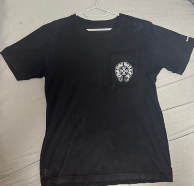 Chrome Hearts Horse Shoe Logo Pocket T-Shirt "Black"