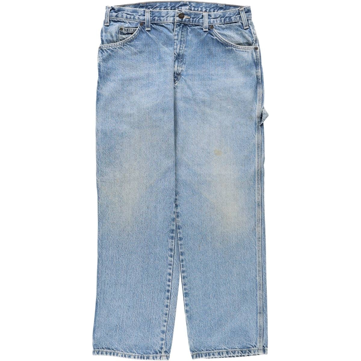 古着 ディッキーズ Dickies デニムペインターパンツ メンズw34相当/eaa672180