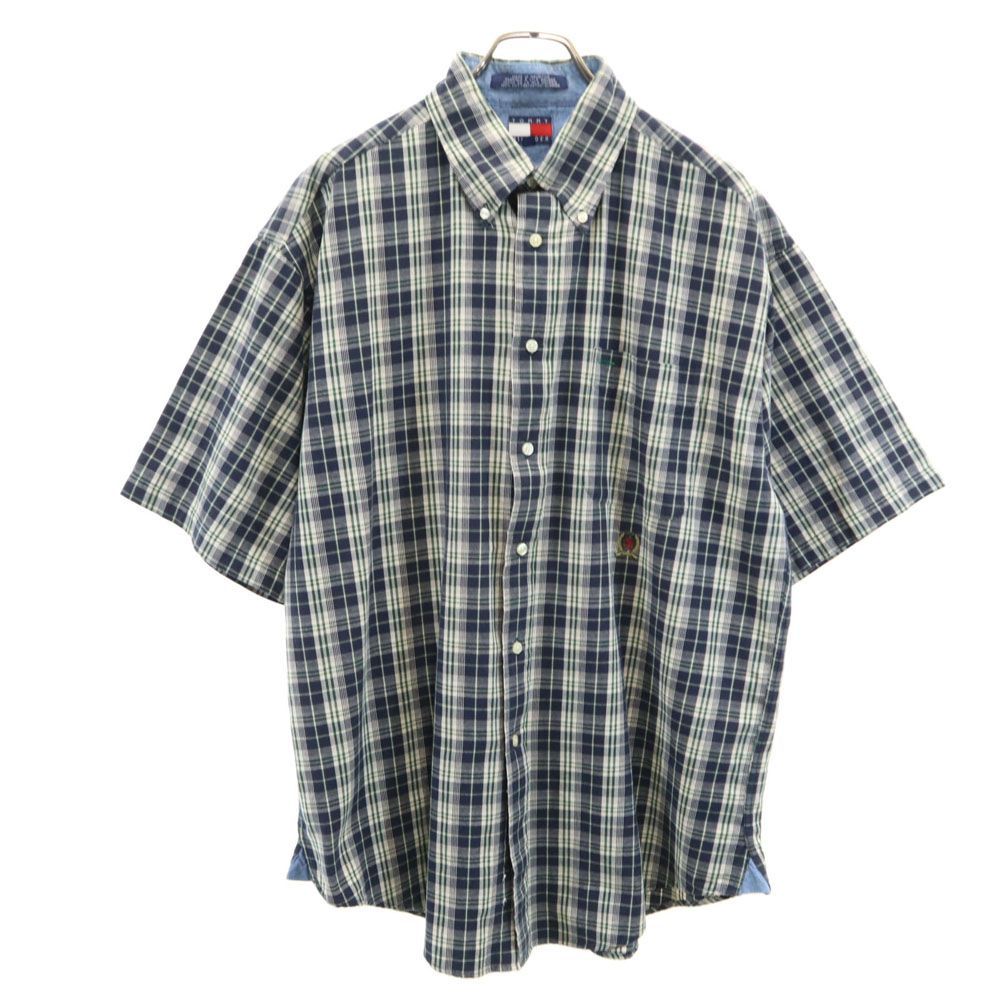 TOMMY HILFIGER 90s 半袖 ボタンダウンシャツ