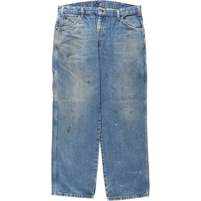 古着 ディッキーズ Dickies デニムペインターパンツ メンズw36相当/eaa664107
