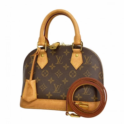 ★最終価格【6da0642】ルイヴィトン ハンドバッグ モノグラム アルマBB M53152 ブラウン 2wayバッグ【中古】レディース