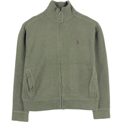 古着 ラルフローレン Ralph Lauren POLO by Ralph Lauren フルジップスウェットシャツ トレーナー メンズS相当/eaa675997