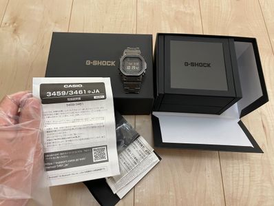 Casio G-Shock Aged IP GMW-B5000V-1 - 43mm in Stainless Steel