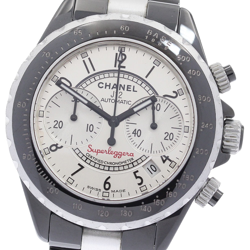 シャネル J12 スーパーレッジェーラ H1624 メンズ 【中古】
