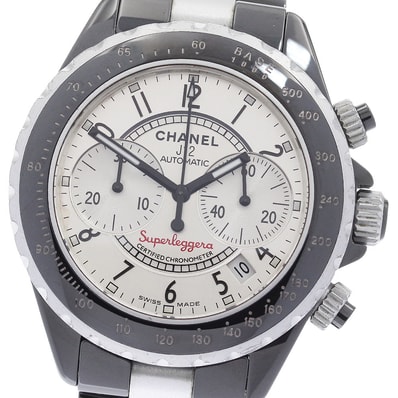 シャネル J12 スーパーレッジェーラ H1624 メンズ 【中古】