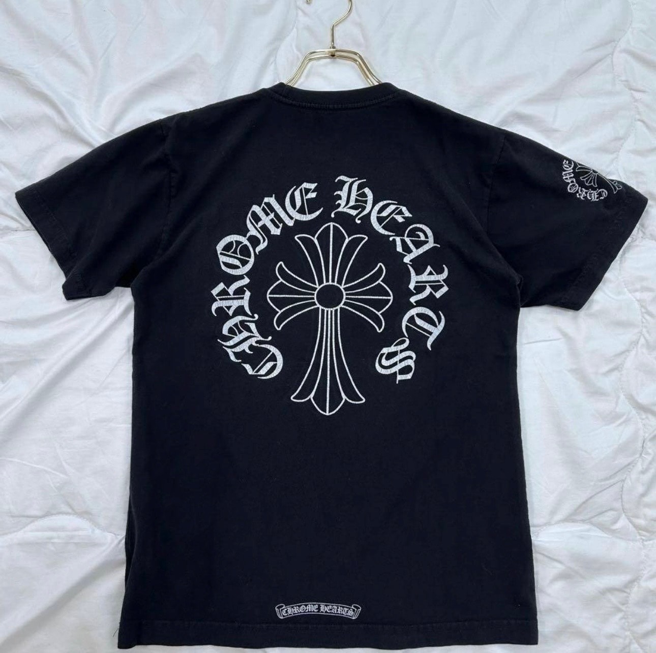Chrome Hearts CH Cross Neck Print T-Shirt "Black"