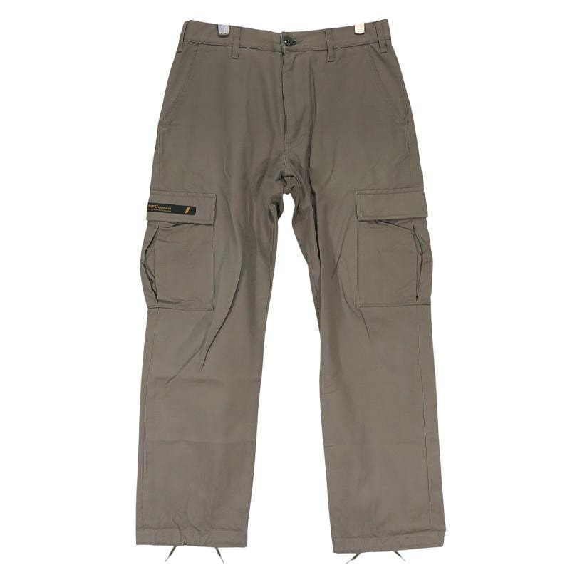美品 WTAPS ダブルタップス 19AW JUNGLE STOCK/TROUSERS.COTTON.CANVAS 192WVDT-PTM05 ジャングル ストック トラウザーズ オリーブドラブ 6ポケット カーゴ パンツ ボトムス サイズ01(S)