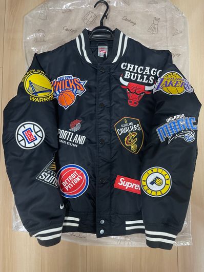 Supreme / Nike®/NBA Teams Warm-Up Jacket "Black"
