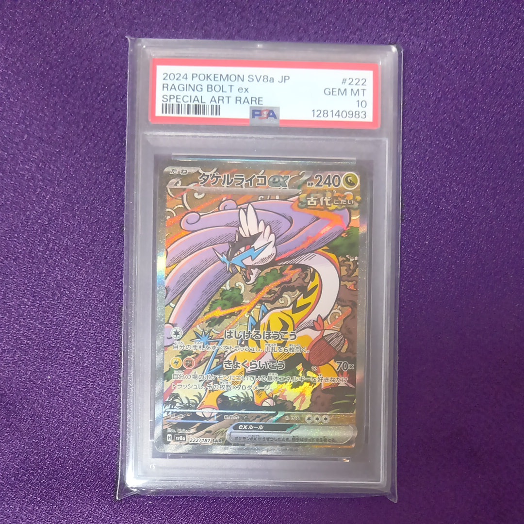 タケルライコex SAR [SV8a 222/187](ハイクラスパック「テラスタルフェスex」)
