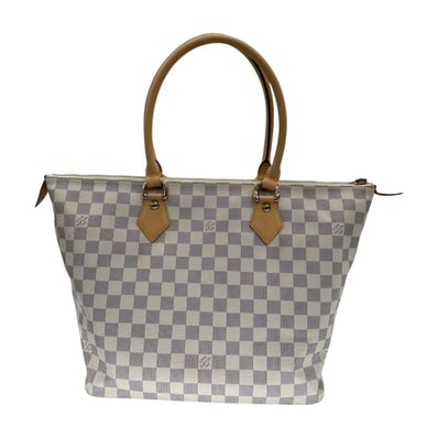美品 LOUIS VUITTON ルイヴィトン ダミエ サレヤPM アズール PVC ハンドバッグ トートバッグ S1-00233 【中古】