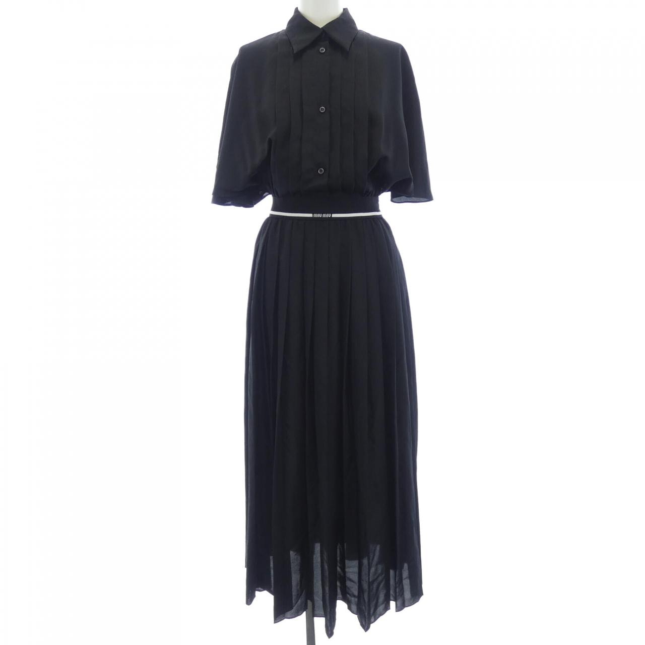 ミュウミュウ MIU MIU MIU MIU ロゴ DNA021 12W3 ワンピース