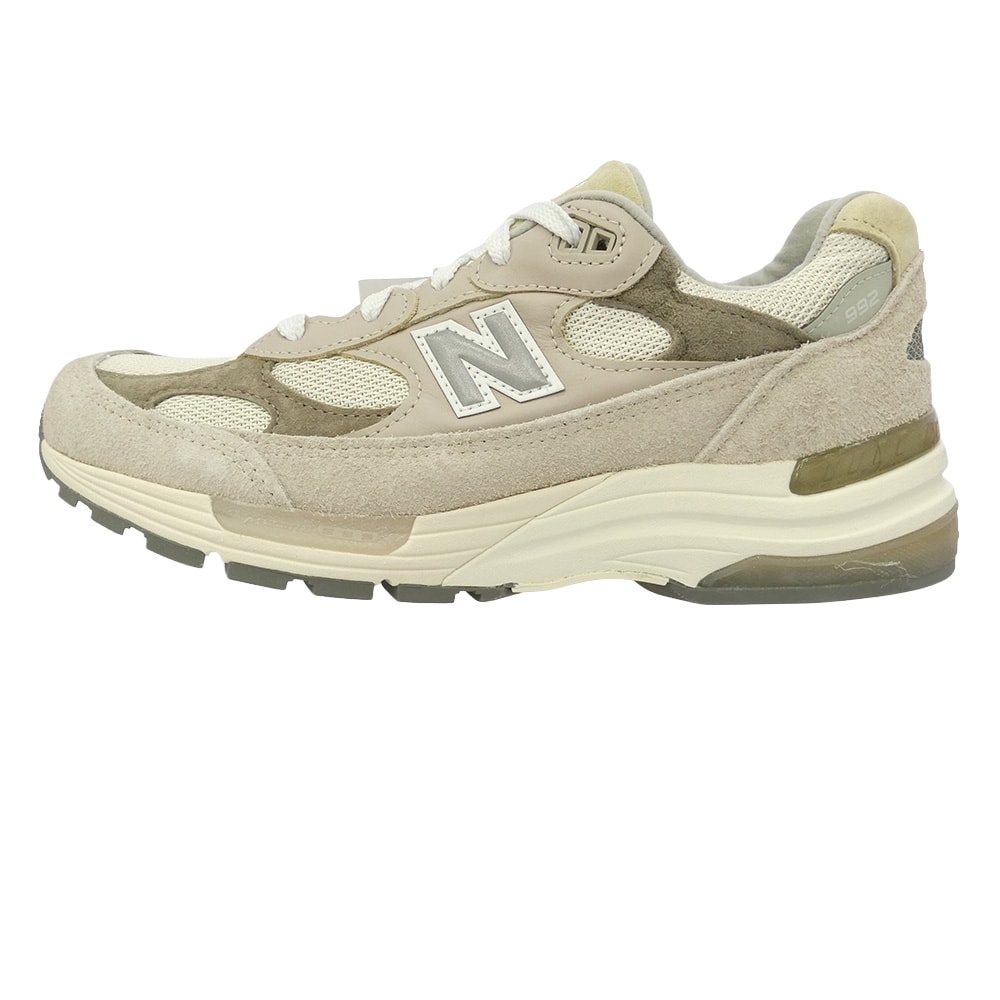 NEW BALANCE ニューバランス 25SS U992MM USA製 992 Moonrock Mushroom ムーンロック マッシュルーム ローカット スニーカー グレー系 ベージュ系 27cm【極上美品】【中古】