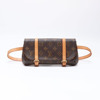 ヴィトン LV 2005年製 モノグラム マレル ベルトバッグ ウエストバッグ【中古】